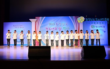 2013 충청남도 청소년의 달 행사